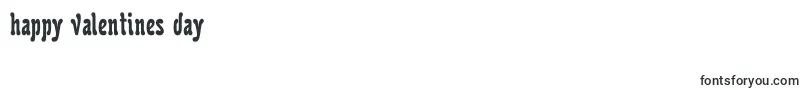 Karollattt-Schriftart – Schriften zum Valentinstag